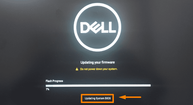 How to update Dell Laptop Bios