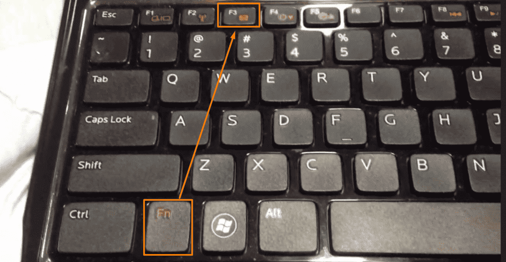 Turn on the Touchpad by pressing the Function key​