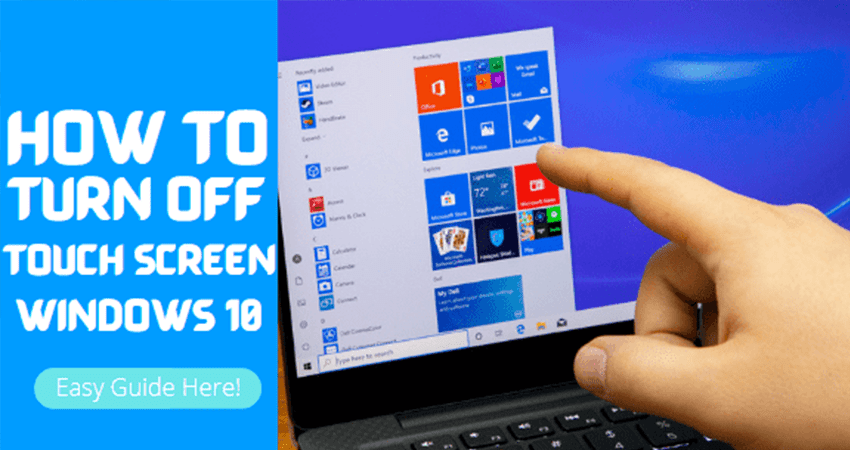 How to Turn Off Lenovo Touch Screen in Windows 10