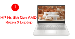 HP 14s, 5th Gen AMD Ryzen 3 Laptop